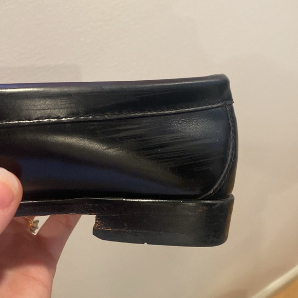 G.H. Bass & Co Weejuns Black Patent Leather Penny Loafers - Picture 16 of 17